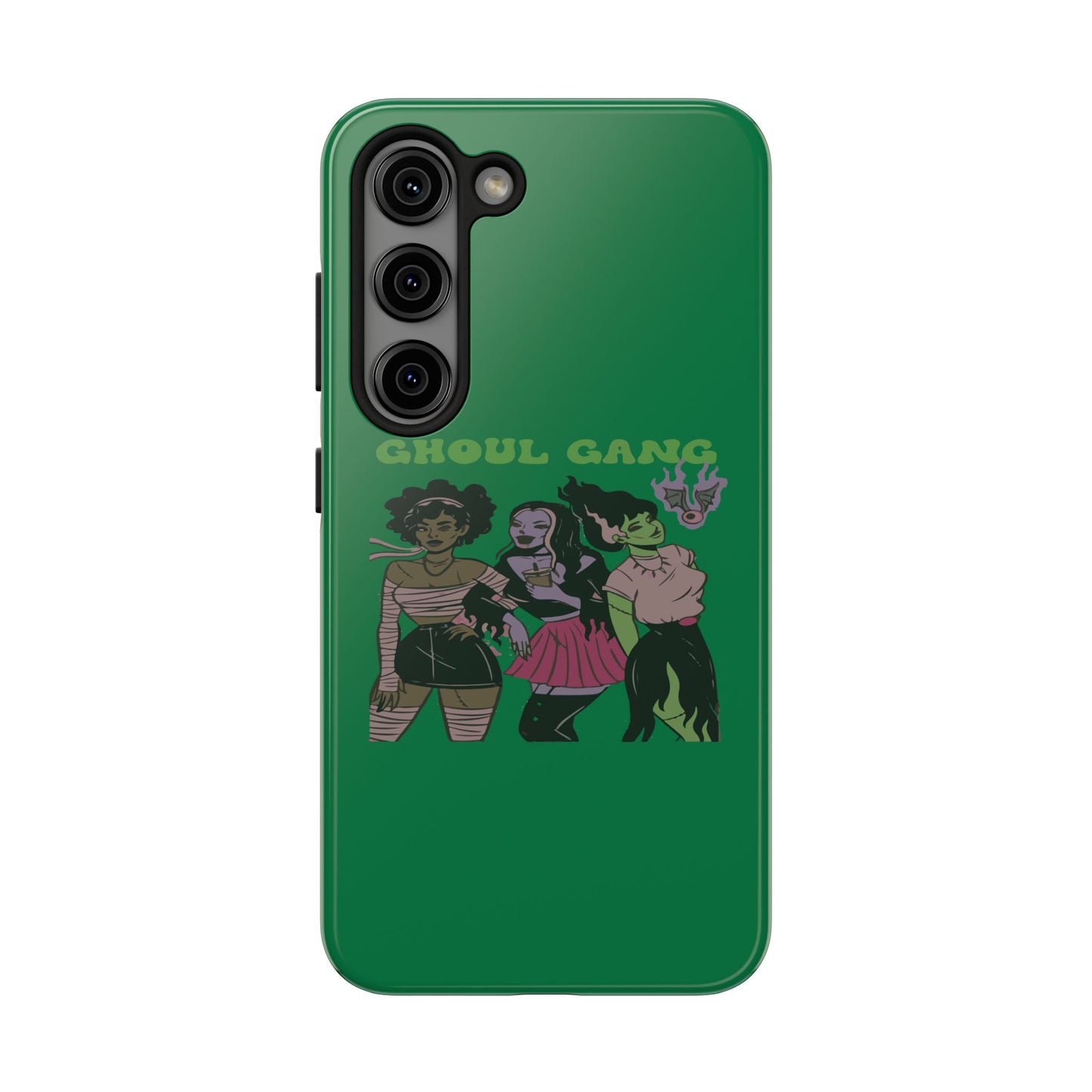 Ghoul Gang Tough Phone Case, Phone Accessory, Halloween Gift, Spooky Aesthetic, Durable Protection, Trendy Design