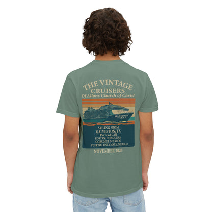 Vintage Allons church of Christ Cruise Pocket T-Shirt