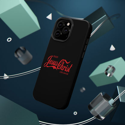Impact-Resistant Phone Case: Enjoy Jesus Christ Lord Savior, Christian Gift, Durable Protection, Faith-Based Accessory, Holiday Gift
