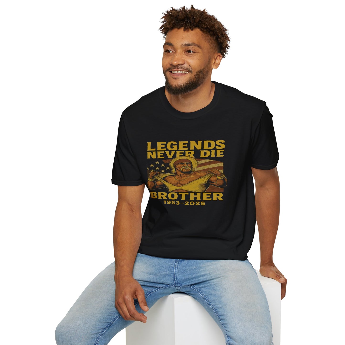 Legends Never Die Brother Memorial T-Shirt – Vintage Tribute Tee (1952–2023)