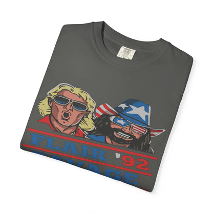 Retro Wrestling Fan T-Shirt, Unisex Graphic Tee, Flair Savage Shirt, Sports Fan Apparel, Vintage Style Gift