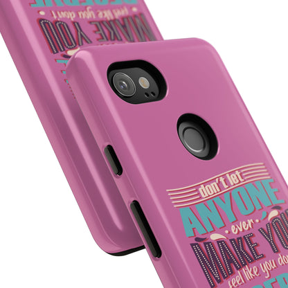 Inspirational Phone Case, Motivational Phone Cover, Tough Cases for Her, Gift for Friends, Self-Love Quote Case