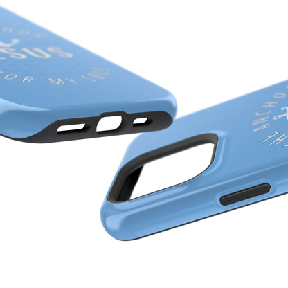 Jesus Anchor Phone Case, Christian Tech Accessories, Inspirational Gifts, Unique Phone Covers, Faith-Based Decor