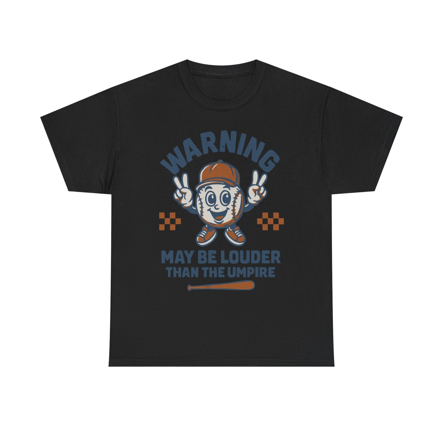 Warning T-Shirt, Fun Umpire Tee, Unique Sports Gift, Casual Wear, Perfect for Baseball Fans