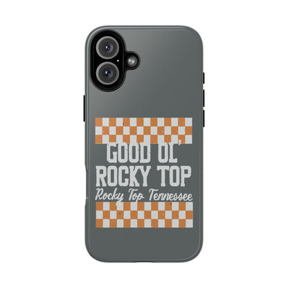 Rocky Top Phone Case, Tennessee Pride Case, Gift for Volunteers, Durable Phone Cover, College Student Accessory, Sports Fan Merchandise