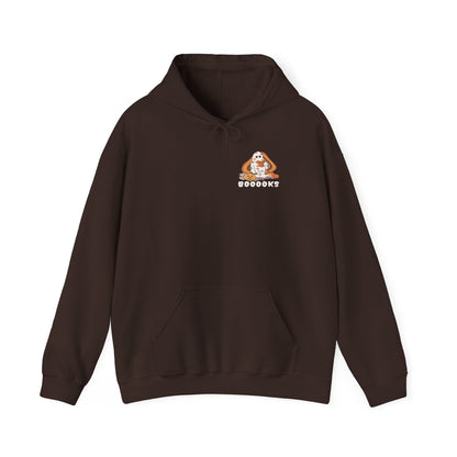 Cozy Halloween Cat Hoodie | Unisex Sweatshirt for Fall, Autumn Vibes, Casual Wear, Gift for Cat Lovers, Spooky Season