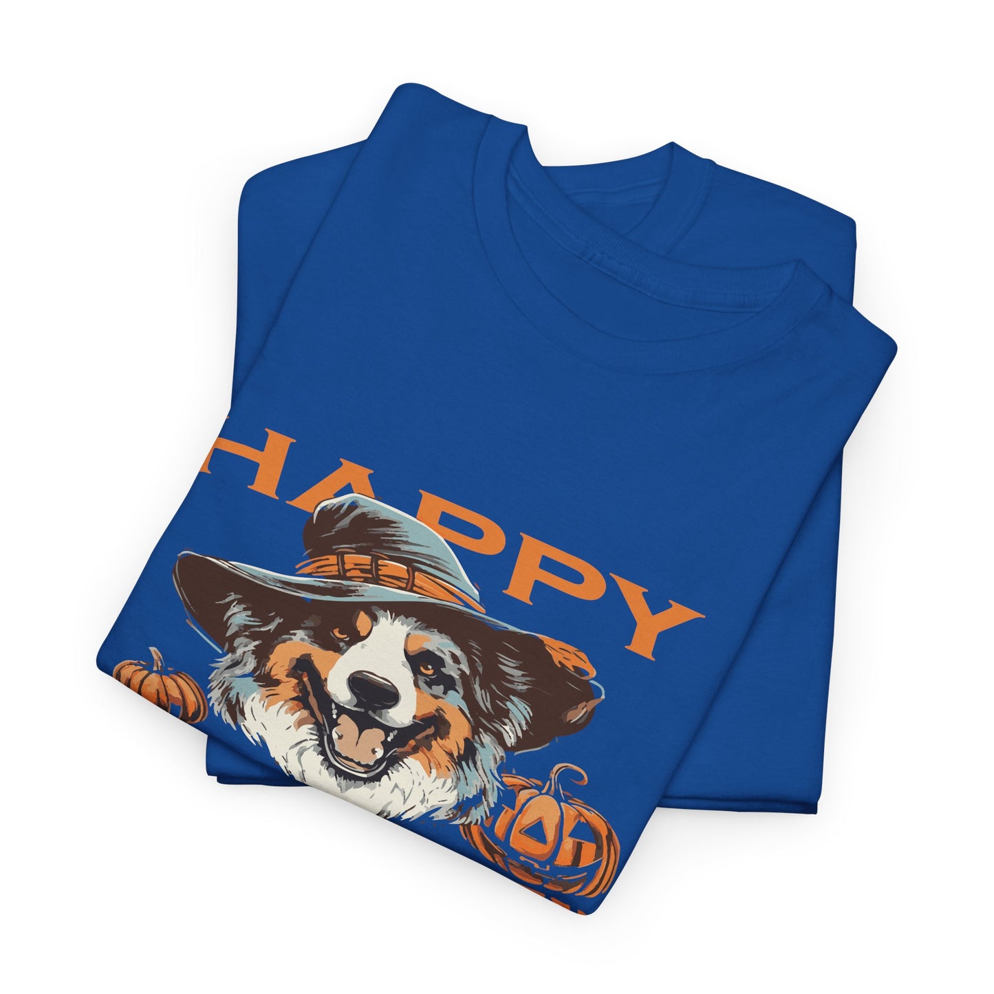 Halloween Dog Graphic Tee, Unisex T-Shirt, Spooky Pet Shirt, Fall Apparel, Trick or Treat Top