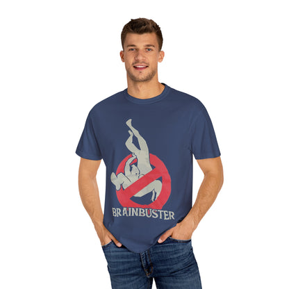 Unisex Fun Graphic T-Shirt, Graphic Tee, Casual Wear, Gift for Wrestling Fans, Brainbuster Design, Humor Apparel, Everyday Style