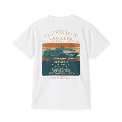 Vintage Allons church of Christ Cruise Pocket T-Shirt