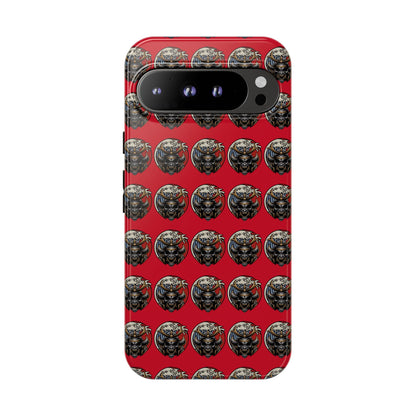 Bold Phone Case, Tough Phone Cover, Red Phone Protector, Unique Gift for Him/Her, Trendy Tech Accessory