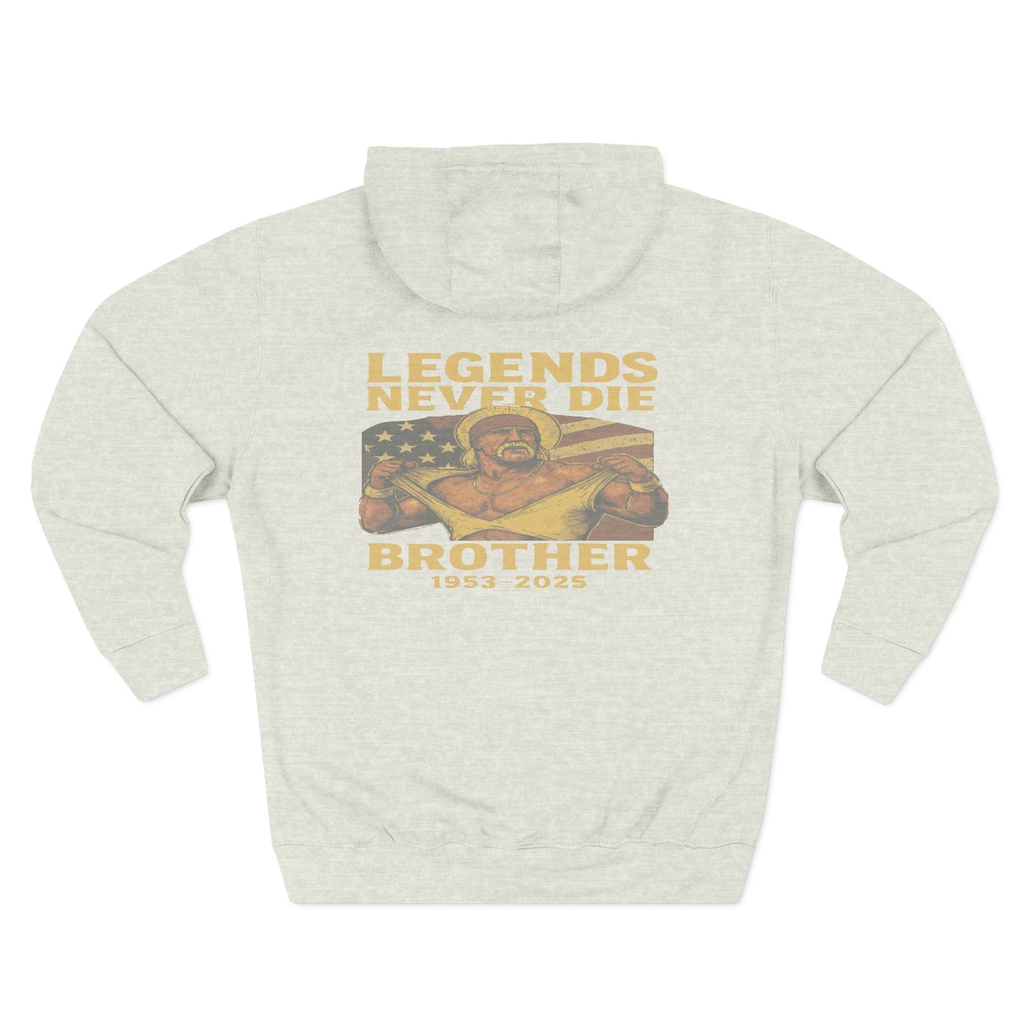 Legends Never Die Brother Memorial Hoodie — Tribute Fleece Pullover