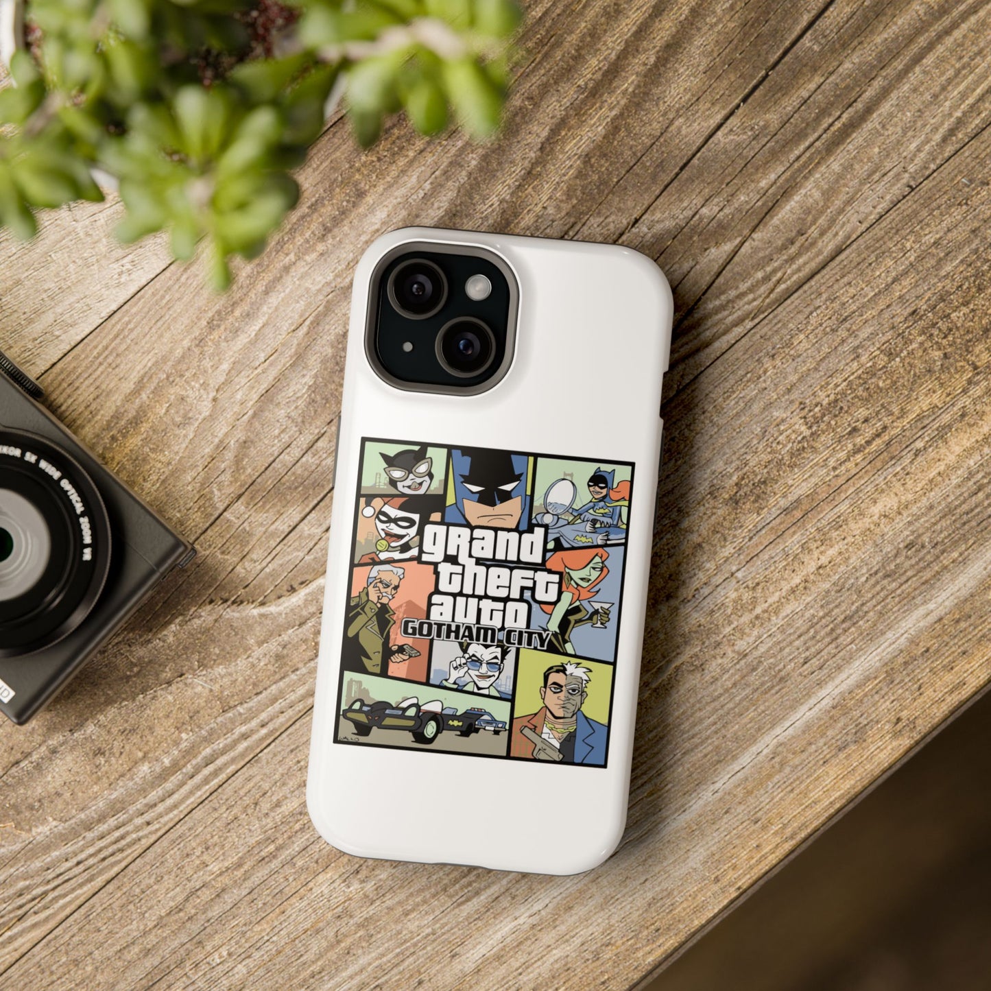 Grand Theft Auto Magnetic Tough Case, Gaming Phone Case, GTA Art Phone Cover, Gifts for Gamers, Cool Cell Phone Case