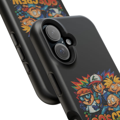 90s Crew Impact-Resistant Phone Case — Retro Cartoon Gamer Design