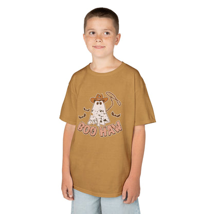 Boo Haunt Kids Tee, Halloween Shirt, Ghost Costume T-Shirt, Fun Kids Apparel, Spooky Party Outfit