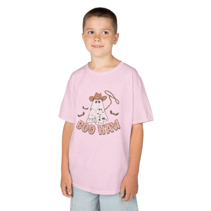 Boo Haunt Kids Tee, Halloween Shirt, Ghost Costume T-Shirt, Fun Kids Apparel, Spooky Party Outfit