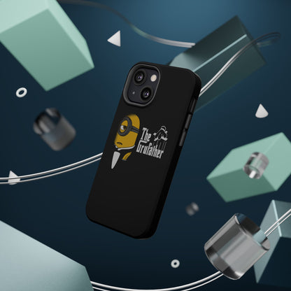 Magnetic Tough Cases: The Gruffather Phone Cover, Gift for Minions Fans, Unique Cell Phone Case, Durable Protective Case, Fun Cartoon Design