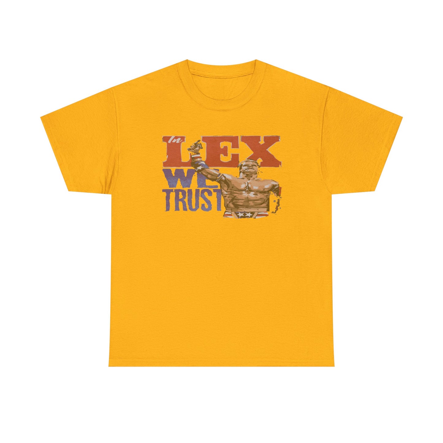 Unisex Cotton Tee with 'In Lex We Trust' Design, Casual Wear, Gift for Him/Her, Birthday, Independence Day, Patriotic Apparel