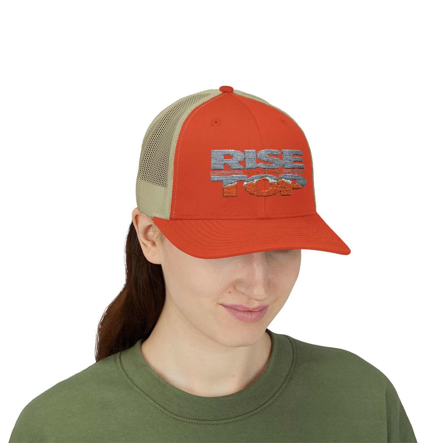 Rise for 10 Trucker Cap — Motivational Snapback Hat