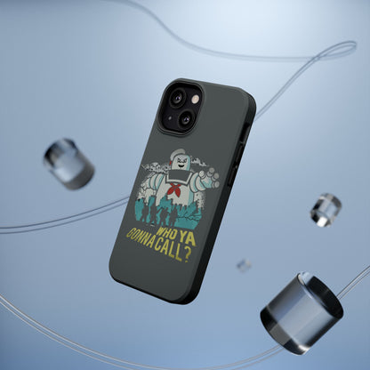 Ghostbuster-Inspired Tough Phone Case - Who Ya Gonna Call? - Perfect for Fans, Gift for Halloween, Geeky Accessories, Durable Protection