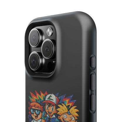 90s Crew Impact-Resistant Phone Case — Retro Cartoon Gamer Design