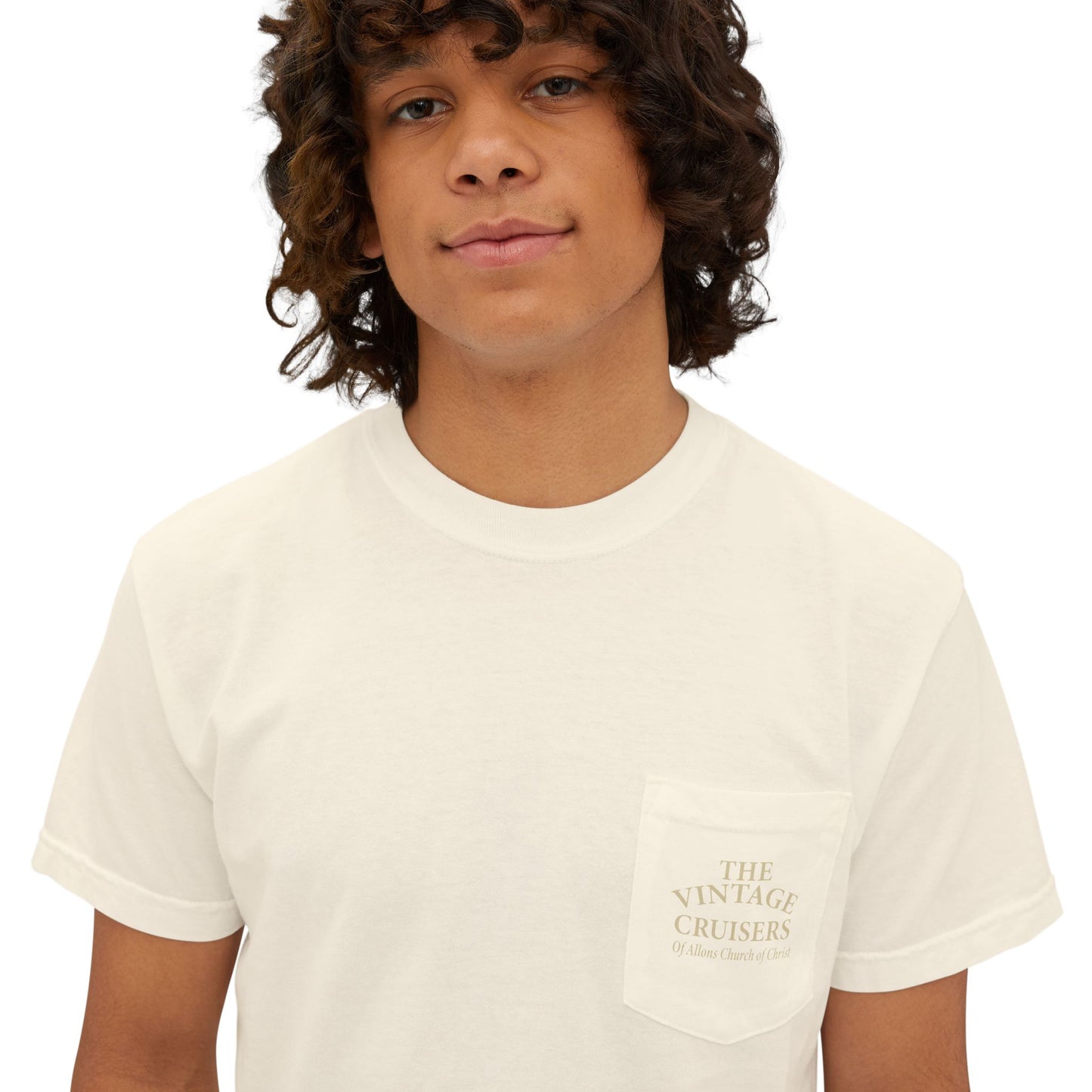 Vintage Allons church of Christ Cruise Pocket T-Shirt