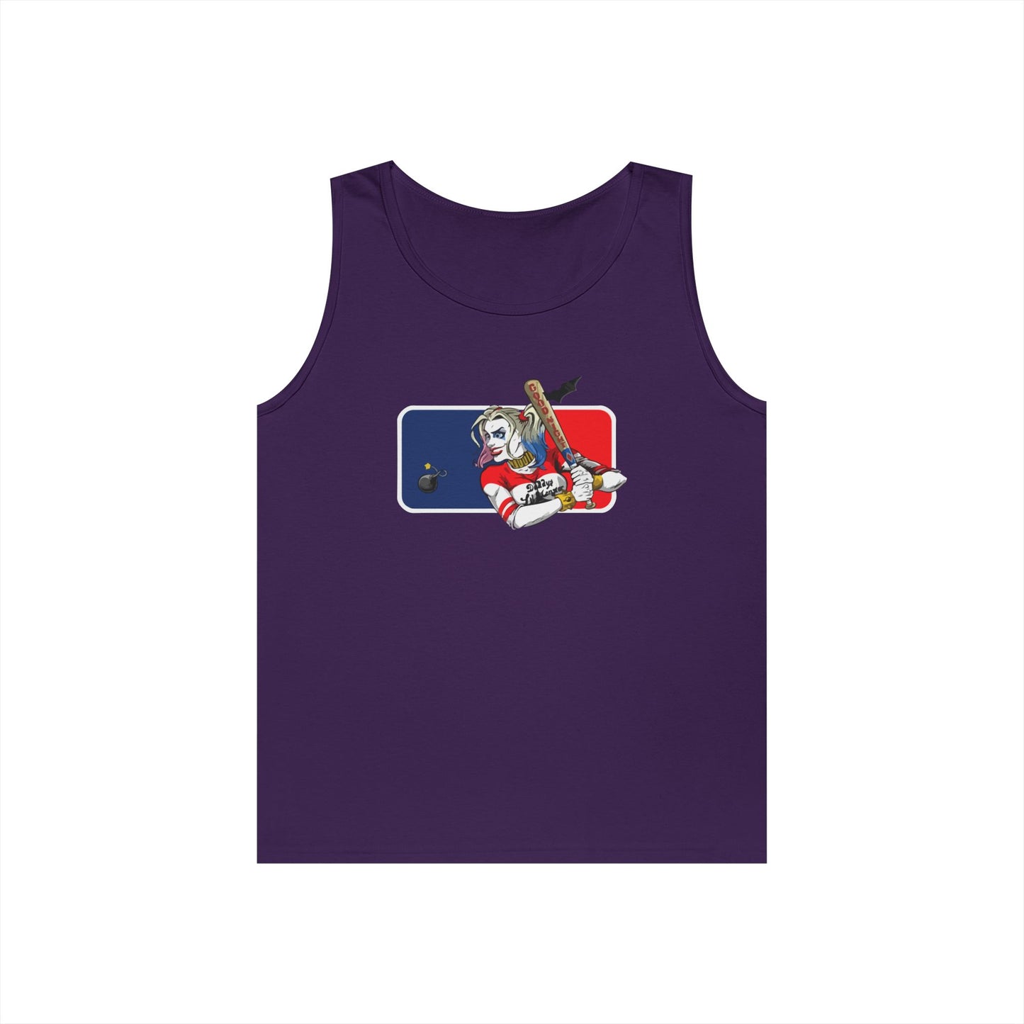 Harley Quinn Unisex Tank Top - DC MLB Summer Wear