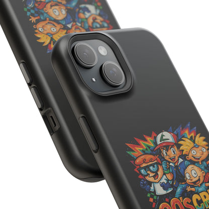 90s Crew Impact-Resistant Phone Case — Retro Cartoon Gamer Design