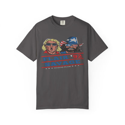 Retro Wrestling Fan T-Shirt, Unisex Graphic Tee, Flair Savage Shirt, Sports Fan Apparel, Vintage Style Gift