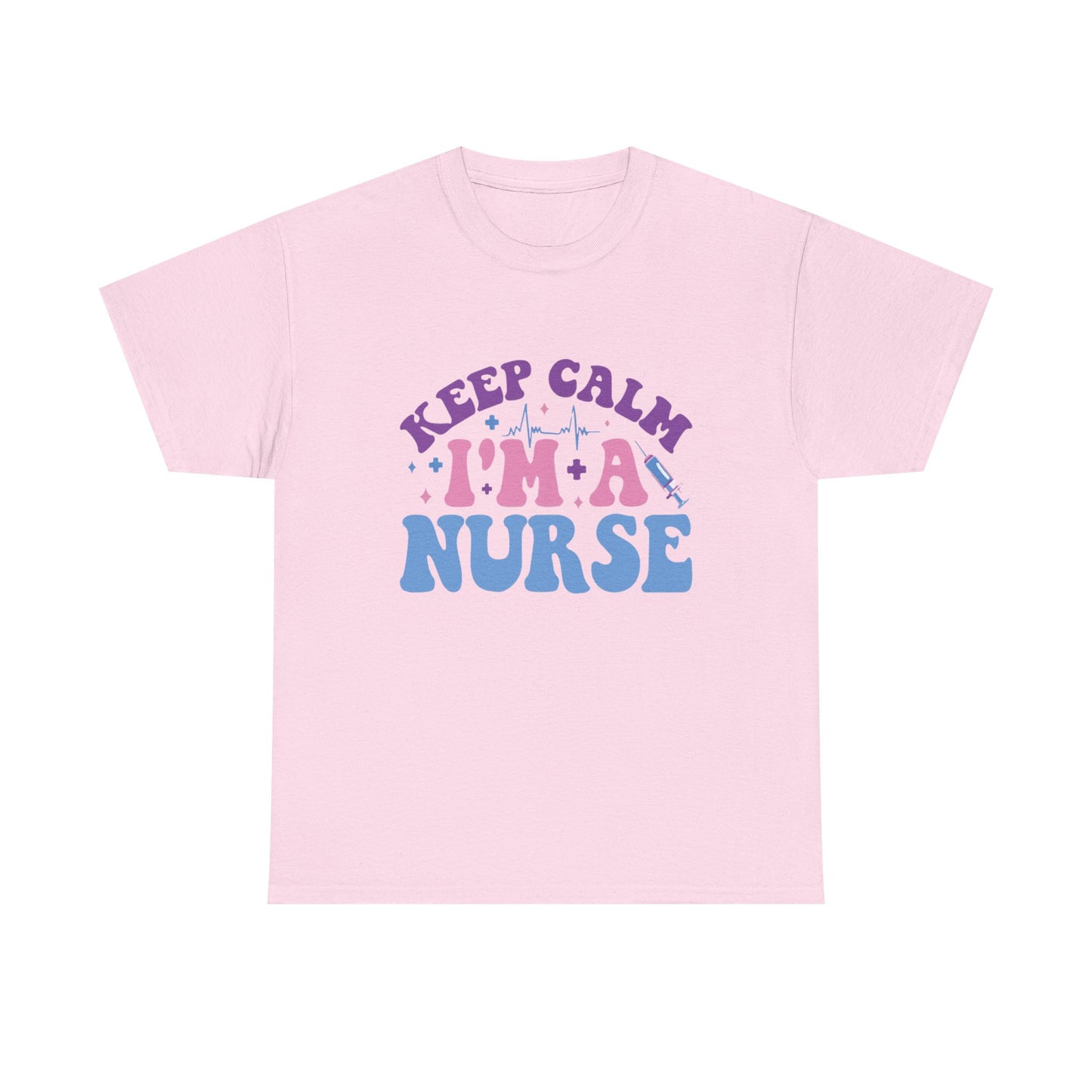 Nurse Appreciation Heavy Cotton Tee, Funny Nurse Gift, Medical Humor Shirt, Nurse Day Celebration Tee, Caregiver Outfit