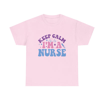 Nurse Appreciation Heavy Cotton Tee, Funny Nurse Gift, Medical Humor Shirt, Nurse Day Celebration Tee, Caregiver Outfit