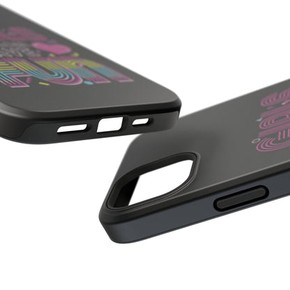 Fun Vibe Phone Case - Girls Just Wanna Have Fun Cell Case, Impact-Resistant Cover, Gift for Teens, Birthday Party Accessory, Trendy Tech