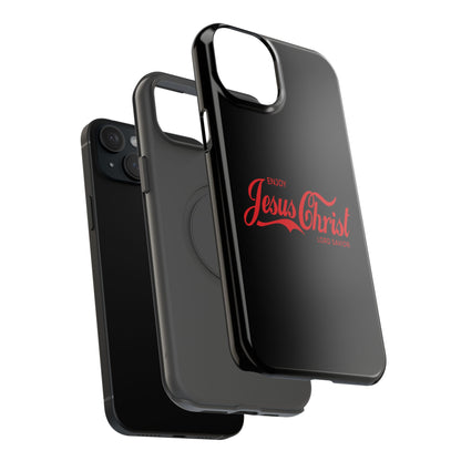 Impact-Resistant Phone Case: Enjoy Jesus Christ Lord Savior, Christian Gift, Durable Protection, Faith-Based Accessory, Holiday Gift