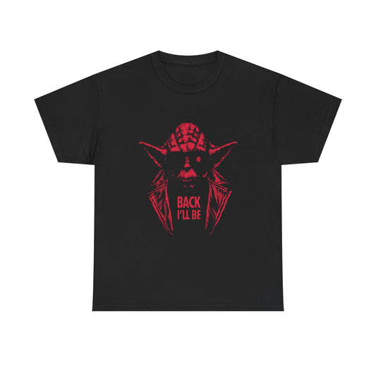 Unisex Motivational Graphic Tee, Casual Wear, Gift for Fans, Retro Style, Back I'll Be T-Shirt, Streetwear, Everyday Fashion