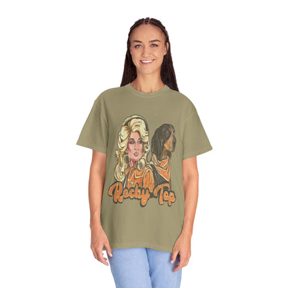 Rocky Top Retro T-Shirt, Dog Lover Tee, Vintage Country Shirt, Music Festival Apparel, Unique Gift for Pet Owners