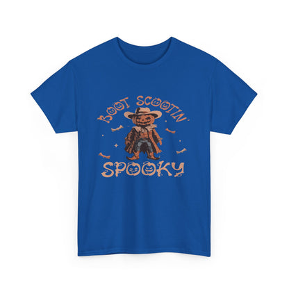 Spooky Cowboy Tee, Unisex Heavy Cotton T-Shirt, Halloween Costume, Fall Fashion, Fun Casual Wear, Gift for Friends, Boot Scootin' [...]