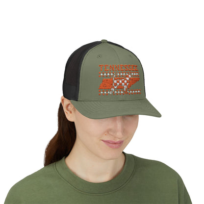 Tennessee Racing Rhinestone Trucker Cap