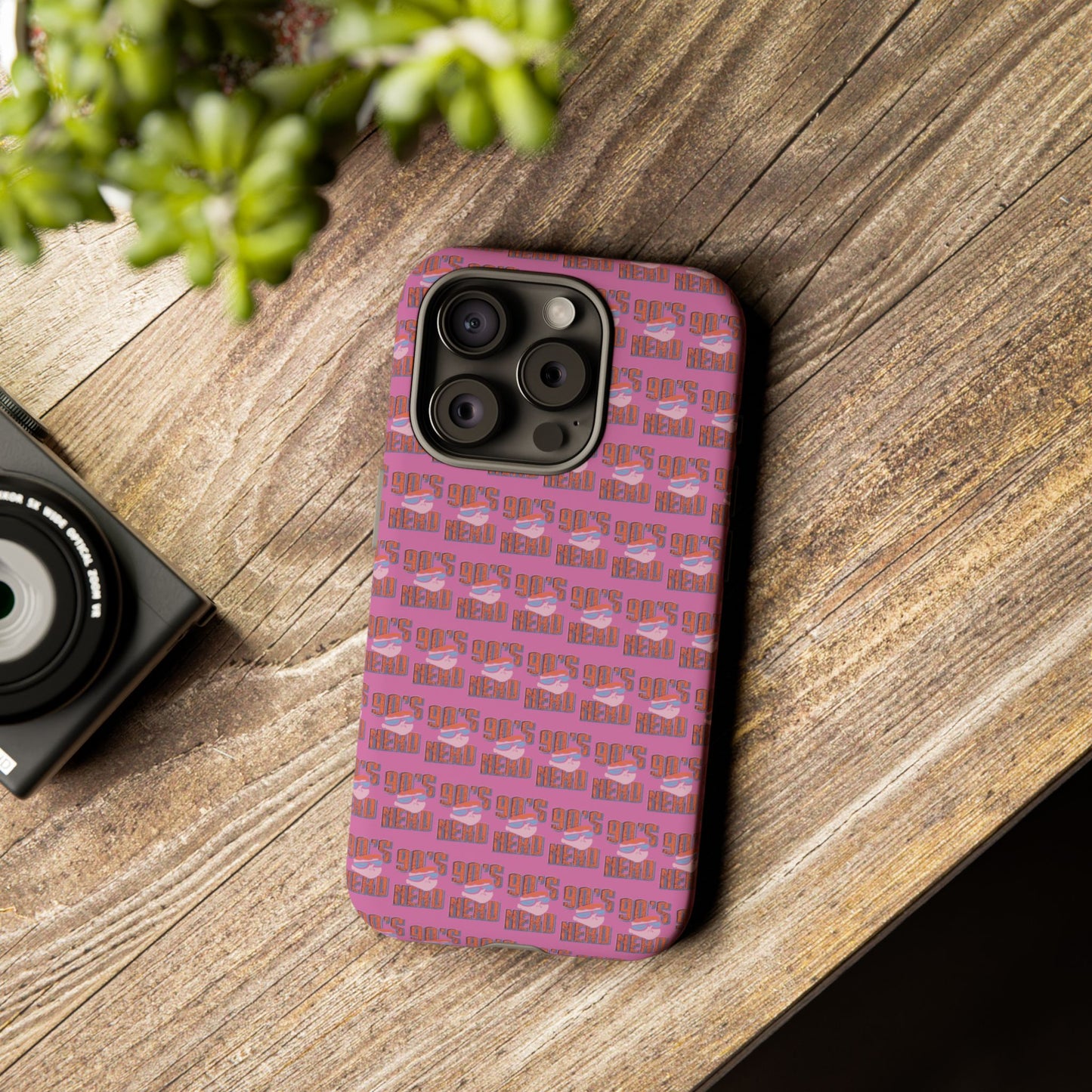 90s Vibe Phone Case, Retro Tough Cases, Gift for Nostalgia Lovers, Durable Phone Covers, 90s Themed Accessories