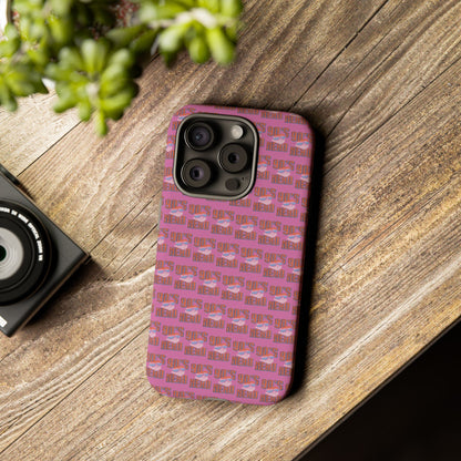 90s Vibe Phone Case, Retro Tough Cases, Gift for Nostalgia Lovers, Durable Phone Covers, 90s Themed Accessories