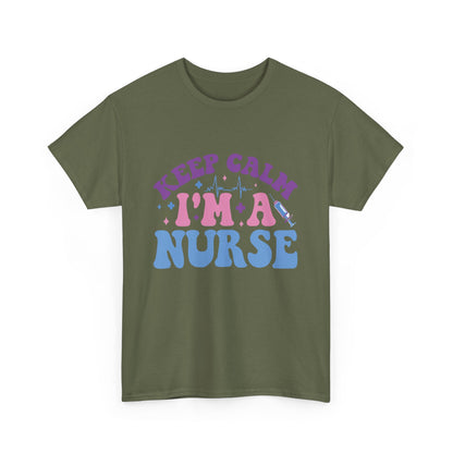 Nurse Appreciation Heavy Cotton Tee, Funny Nurse Gift, Medical Humor Shirt, Nurse Day Celebration Tee, Caregiver Outfit