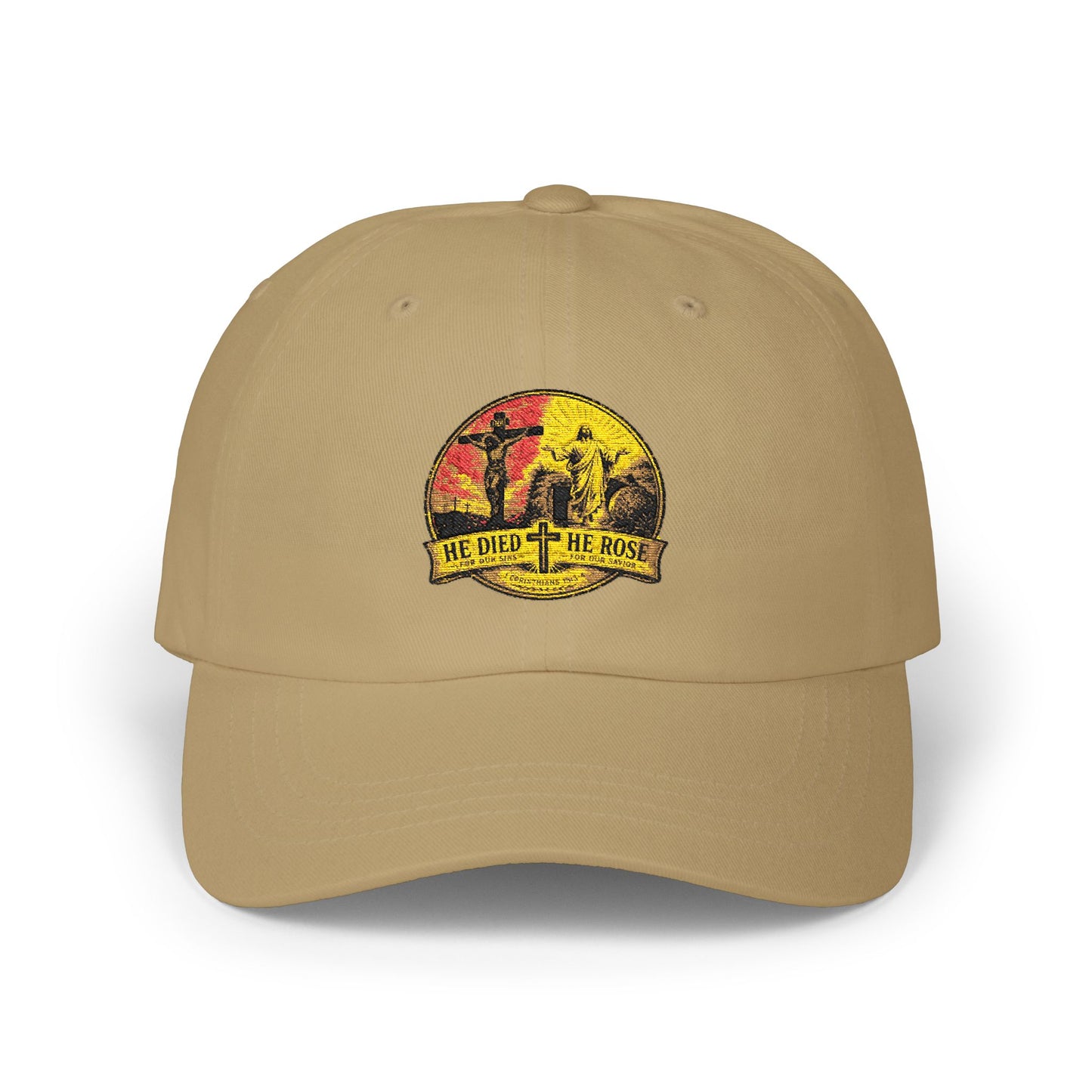 Dad Cap — Vintage Outdoors Patch “Blessed Are The Poor”