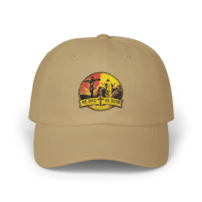 Dad Cap — Vintage Outdoors Patch “Blessed Are The Poor”