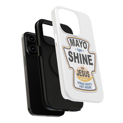 Jesus Message Impact-Resistant Case, Faith-Based Phone Cover, Inspirational Tech Accessory, Christian Gift, Bible Verse Case