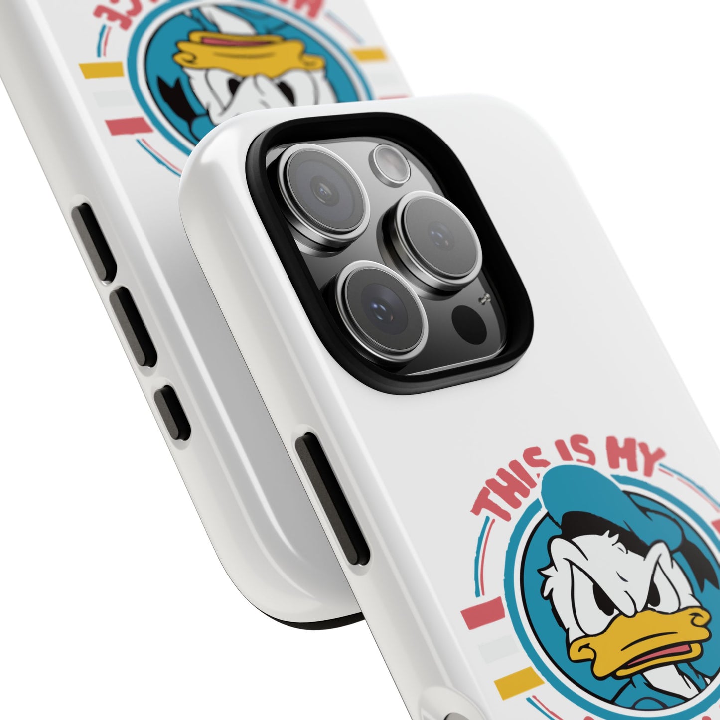 Tough Cases: This is My Happy Face Phone Case, Funny Phone Case, Donald Duck Case, Cute Phone Accessory, Gift for Disney Fans