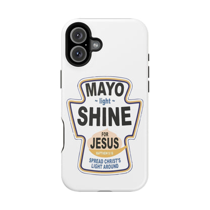 Jesus Message Impact-Resistant Case, Faith-Based Phone Cover, Inspirational Tech Accessory, Christian Gift, Bible Verse Case