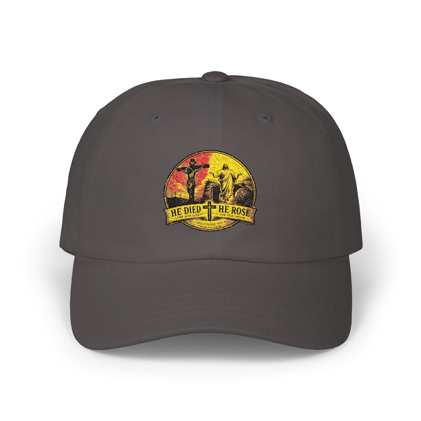Dad Cap — Vintage Outdoors Patch “Blessed Are The Poor”