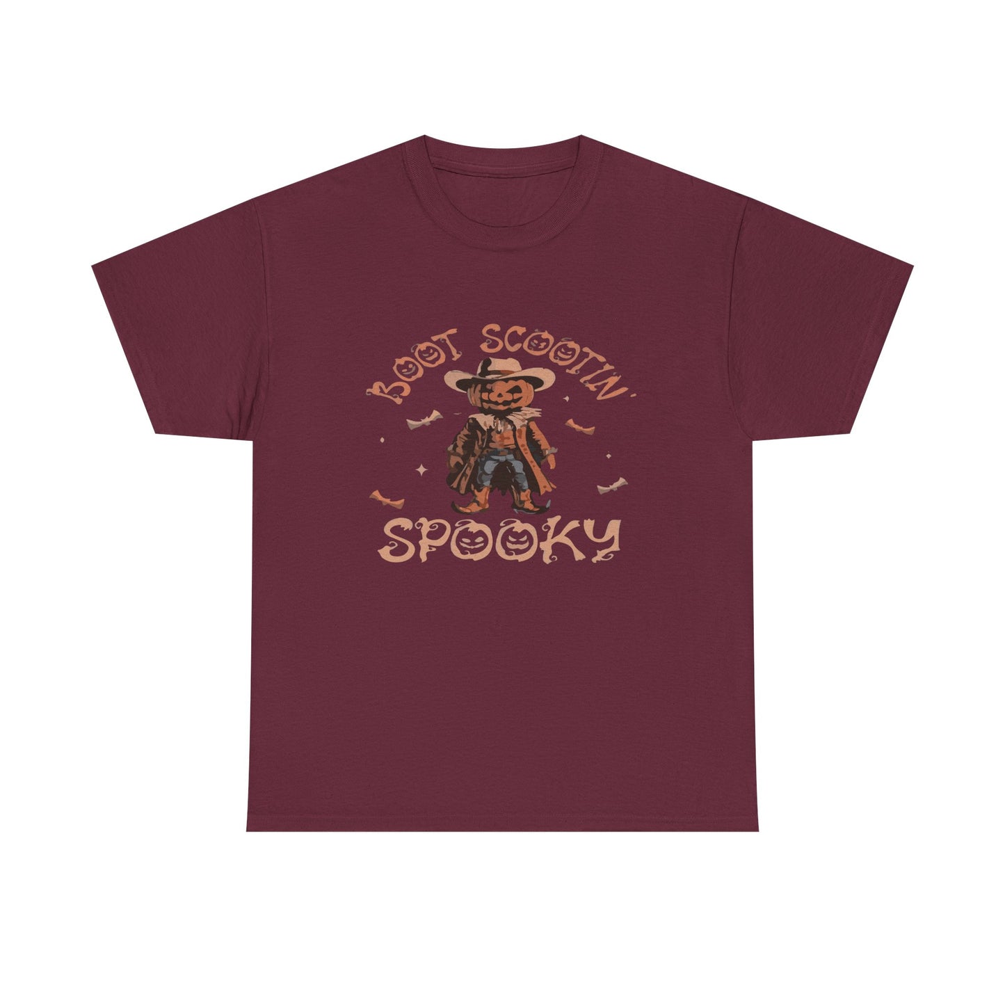 Spooky Cowboy Tee, Unisex Heavy Cotton T-Shirt, Halloween Costume, Fall Fashion, Fun Casual Wear, Gift for Friends, Boot Scootin' [...]