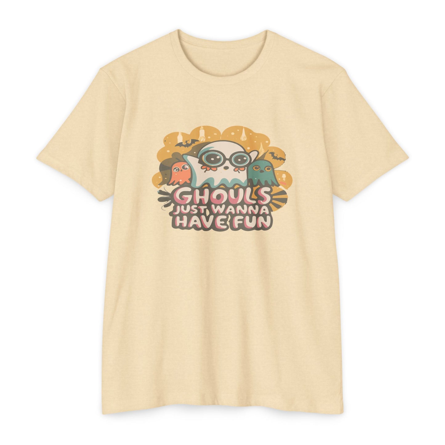 Halloween Fun Graphic Tee, Ghouls T-shirt, Unisex T-shirt, Spooky Shirt, Casual Halloween Apparel