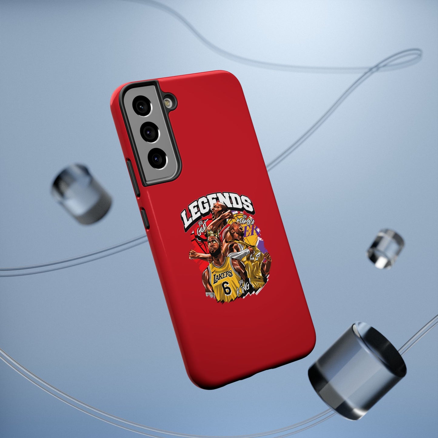 Legends Basketball Graphic Phone Case — Impact-Resistant iPhone Cover