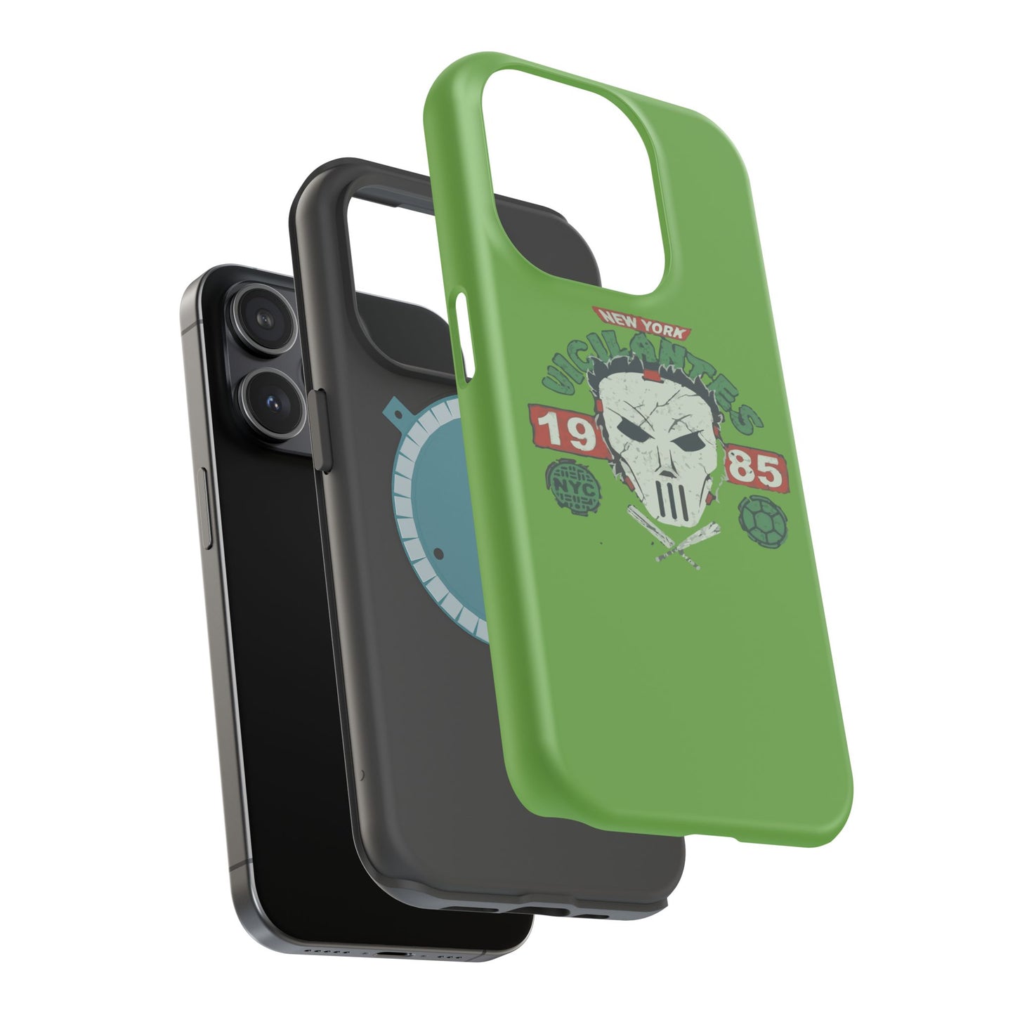 Urban Punk Phone Case, Tough Phone Cover, Skull Design Case, Gift for Him, Unique Mobile Accessory, NYC Style Case