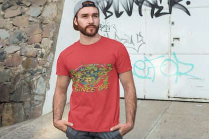 Retro Tee Shirt - Teenage Mutant Ninja Turtles Since 1984 - Unisex Jersey Short Sleeve